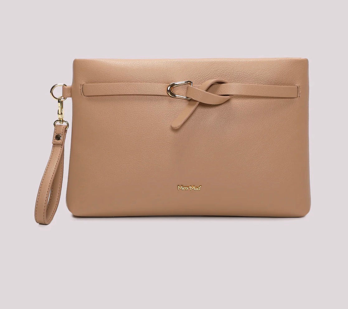 BORSA A BUSTA CON CINTURINO ORIZZONTALE