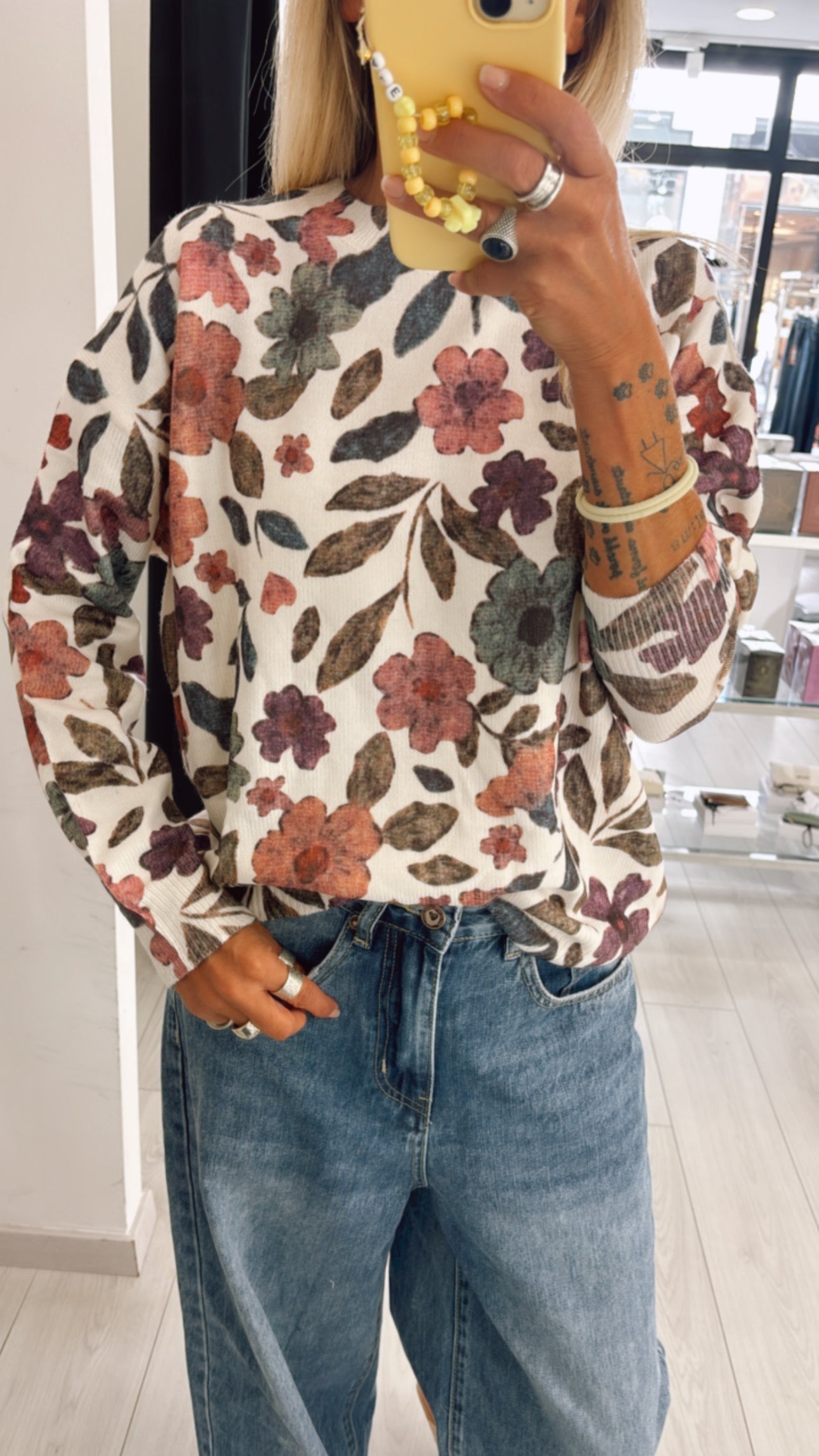MAGLIA FIORI