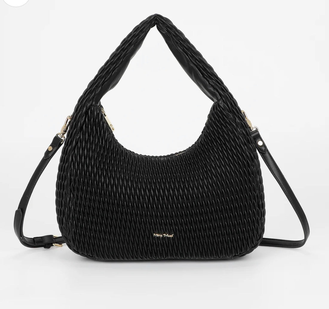 BORSA HOBO TRAPUNTATA