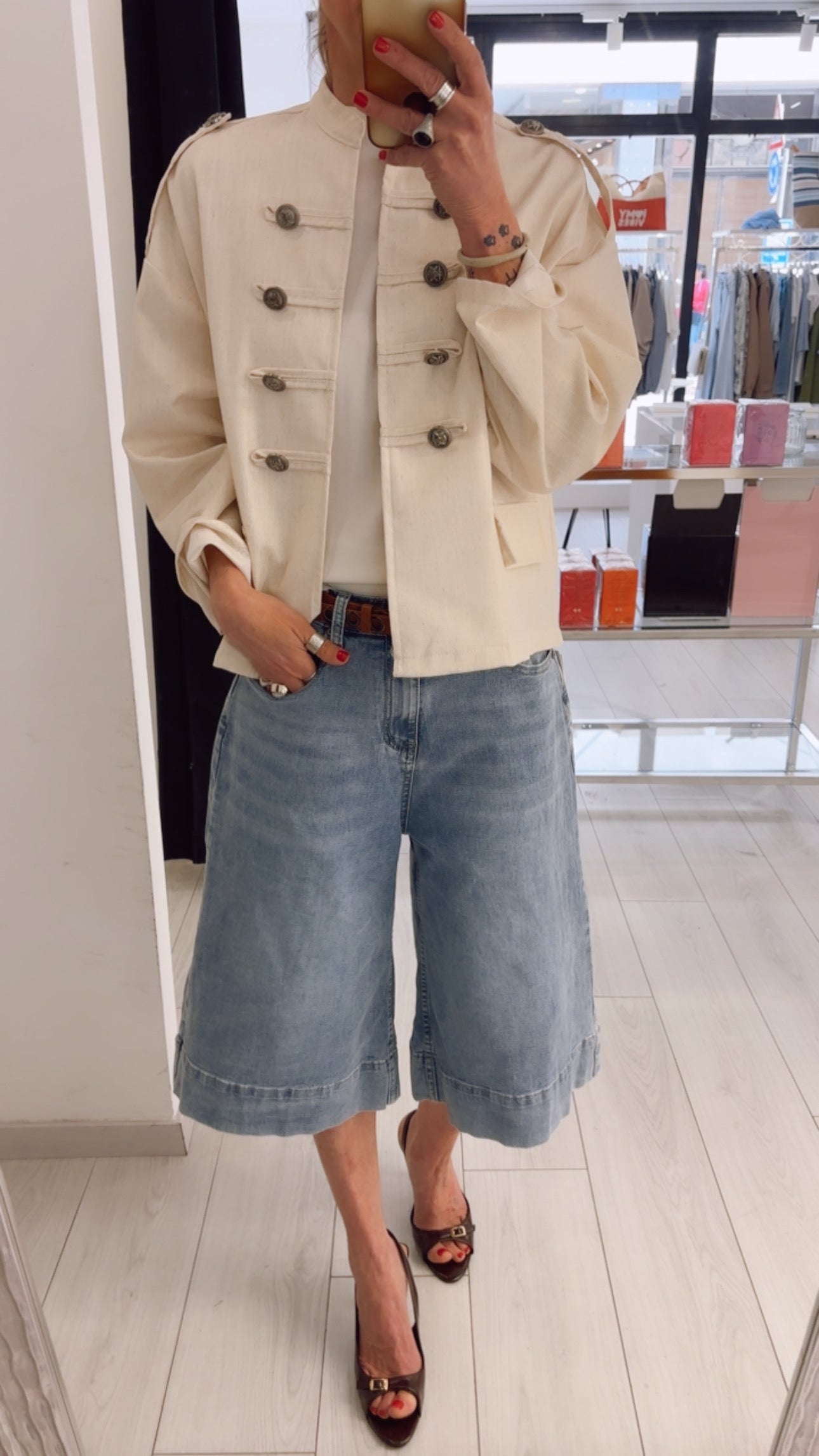GIACCA NAPOLEONE LUREX