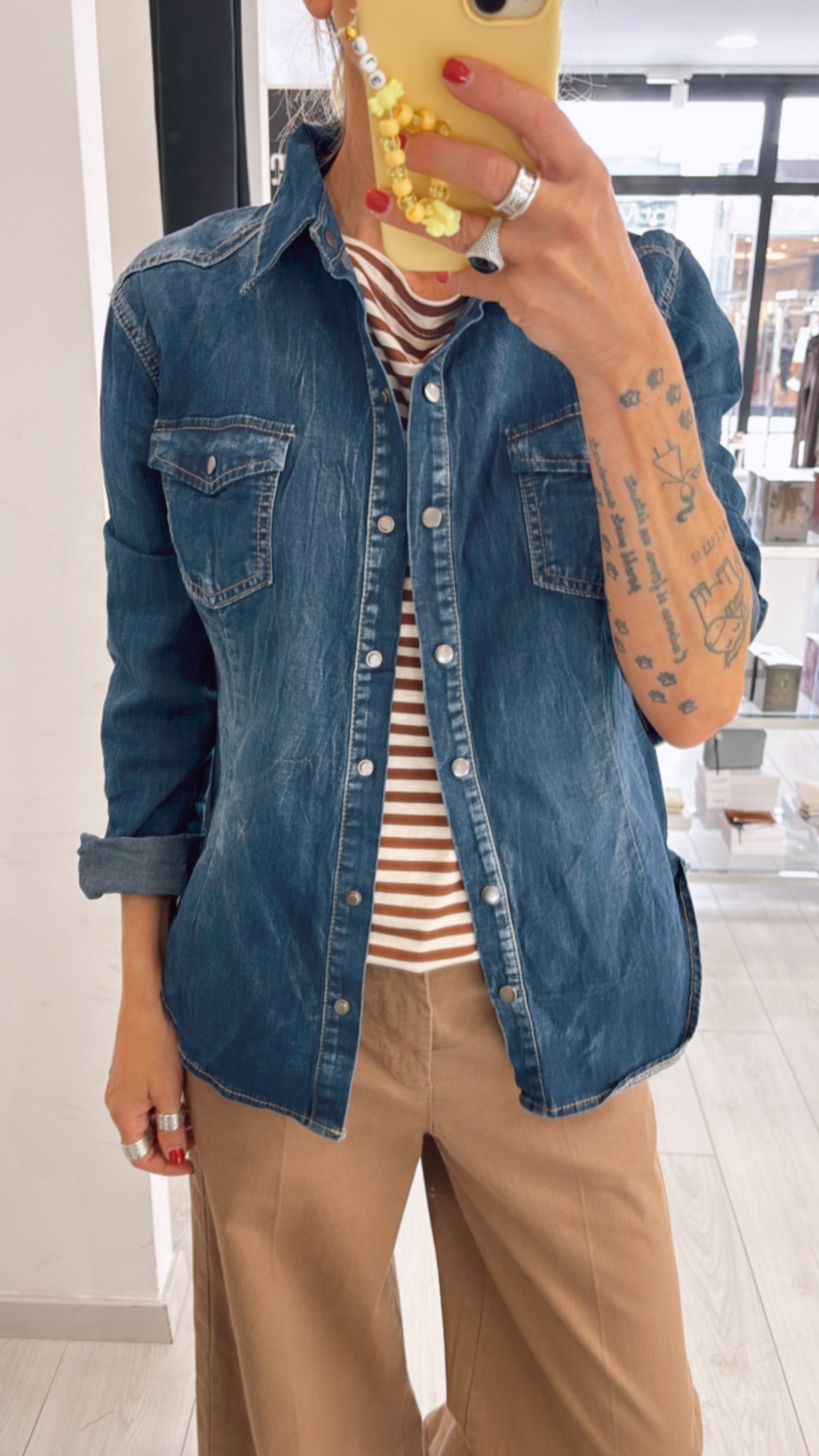 CAMICIA IN DENIM