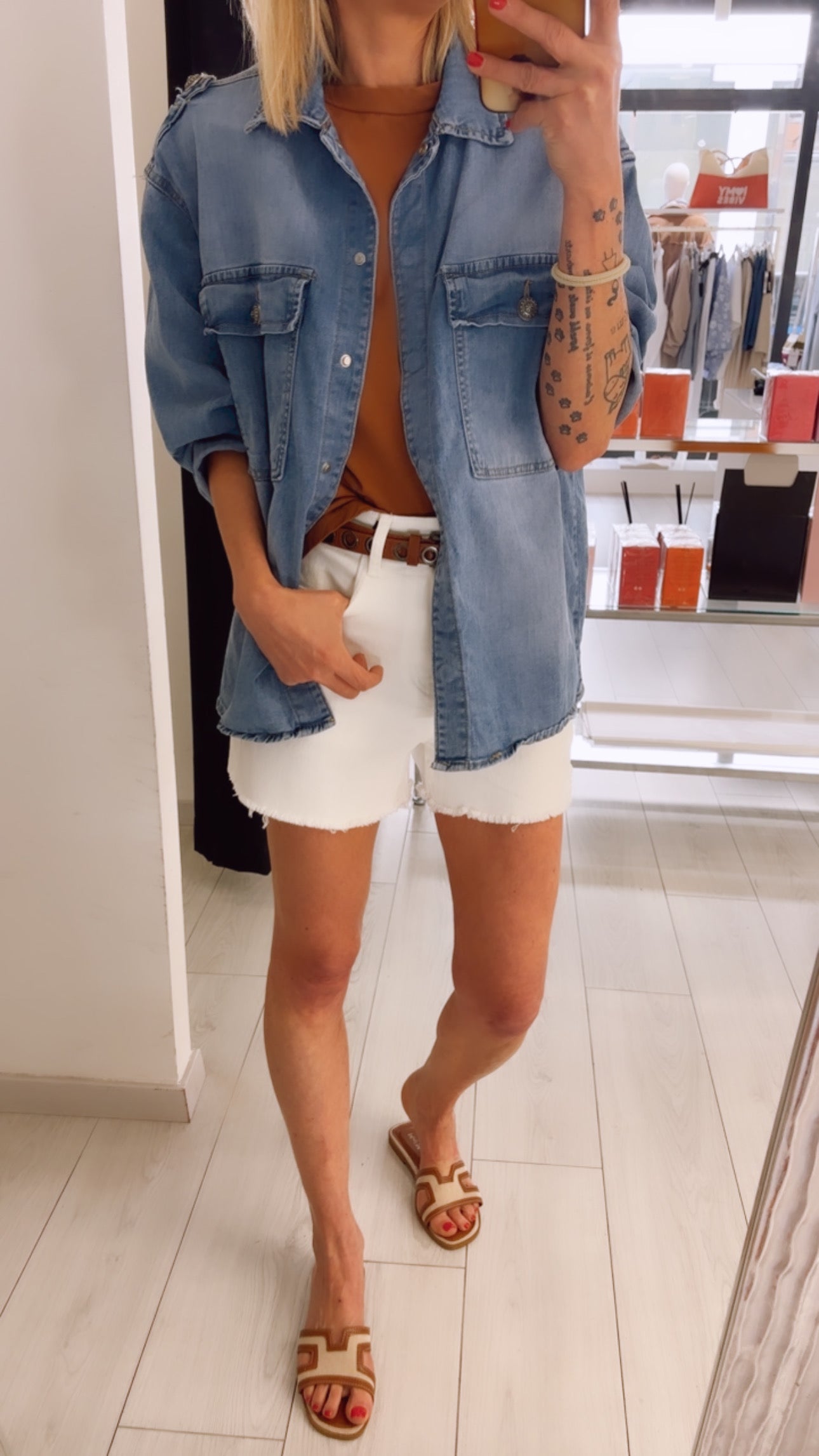SHORTS SFRANGIATO