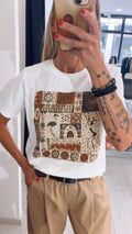 T-SHIRT STAMPA EGITTO