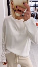 TSHIRT MANICA LUNGA IN RASO