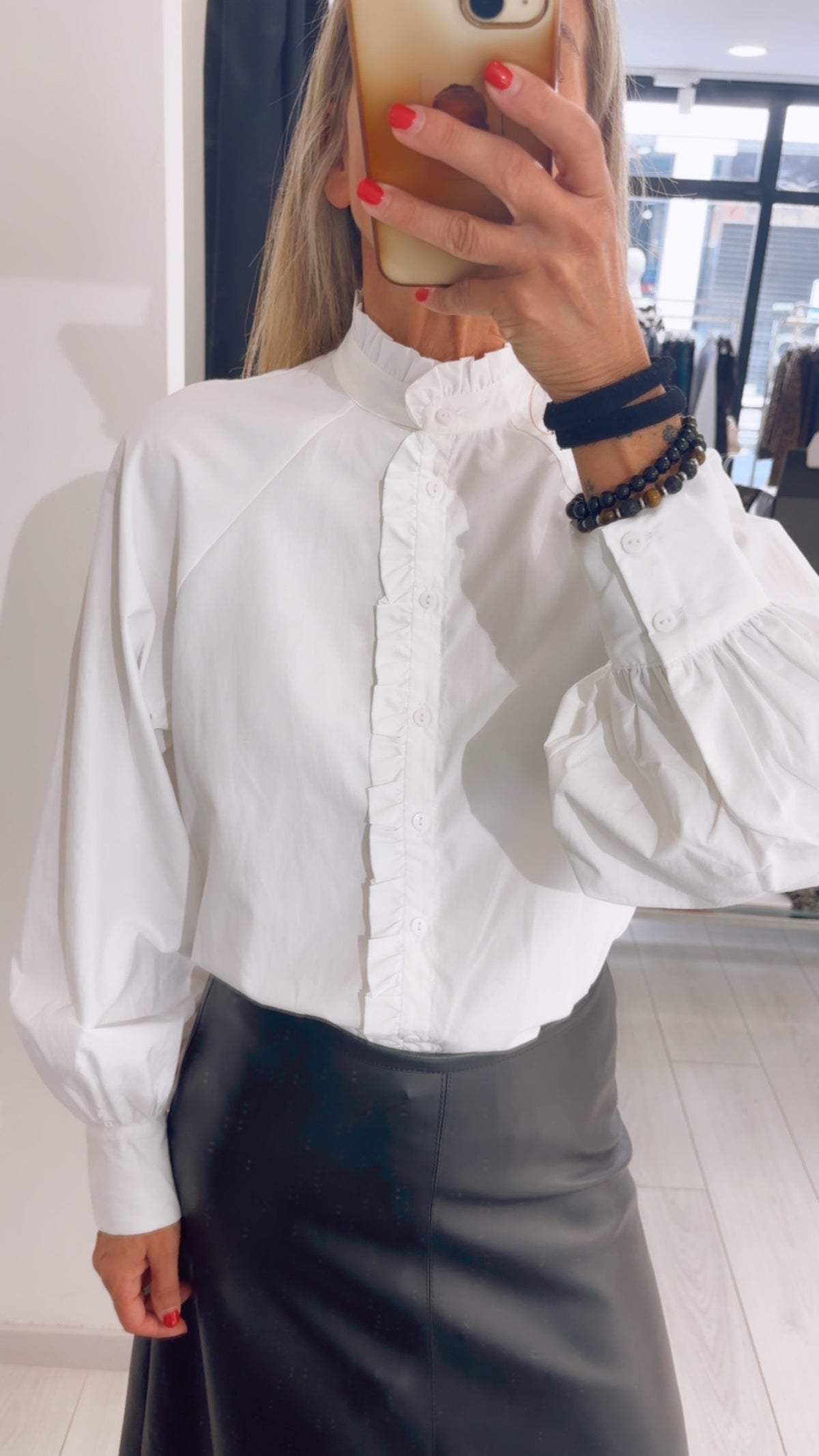 CAMICIA ROUCHES