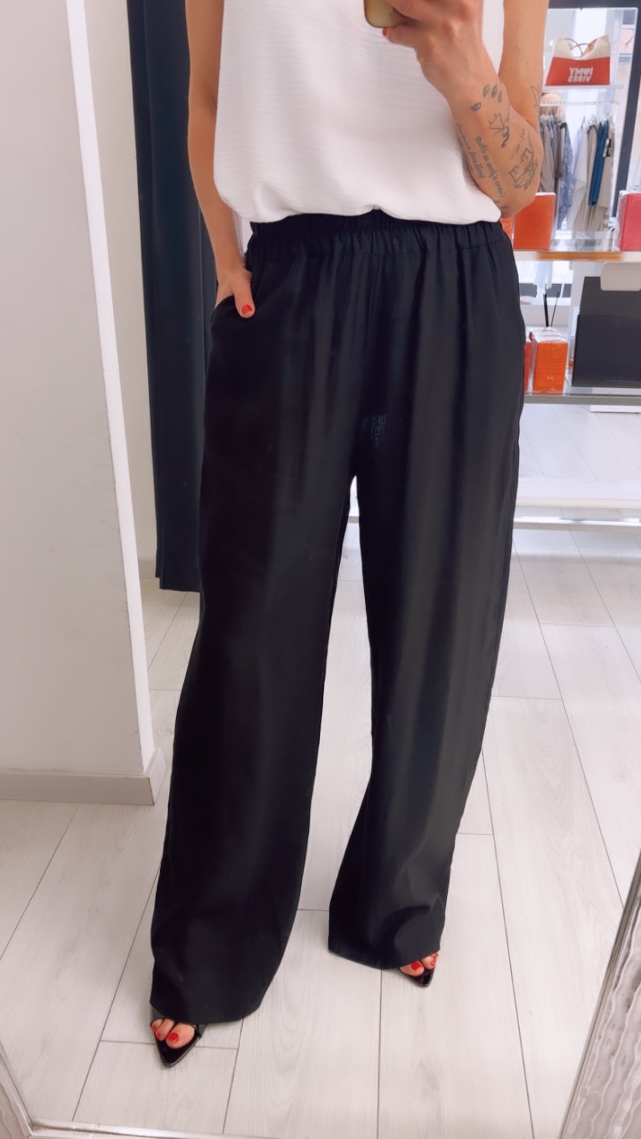 PANTALONE CON ELASTICO