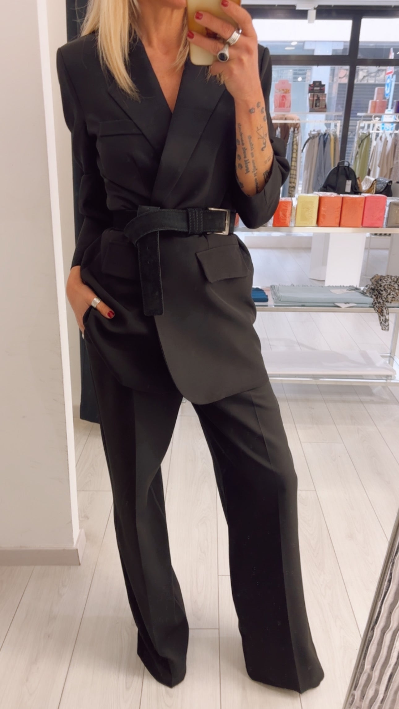 PANTALONE CADY GAMBA LARGA