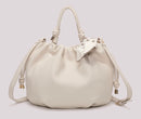 BORSA A MANO CON FOULARD