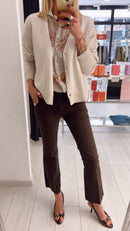 CARDIGAN BASIC LIMON
