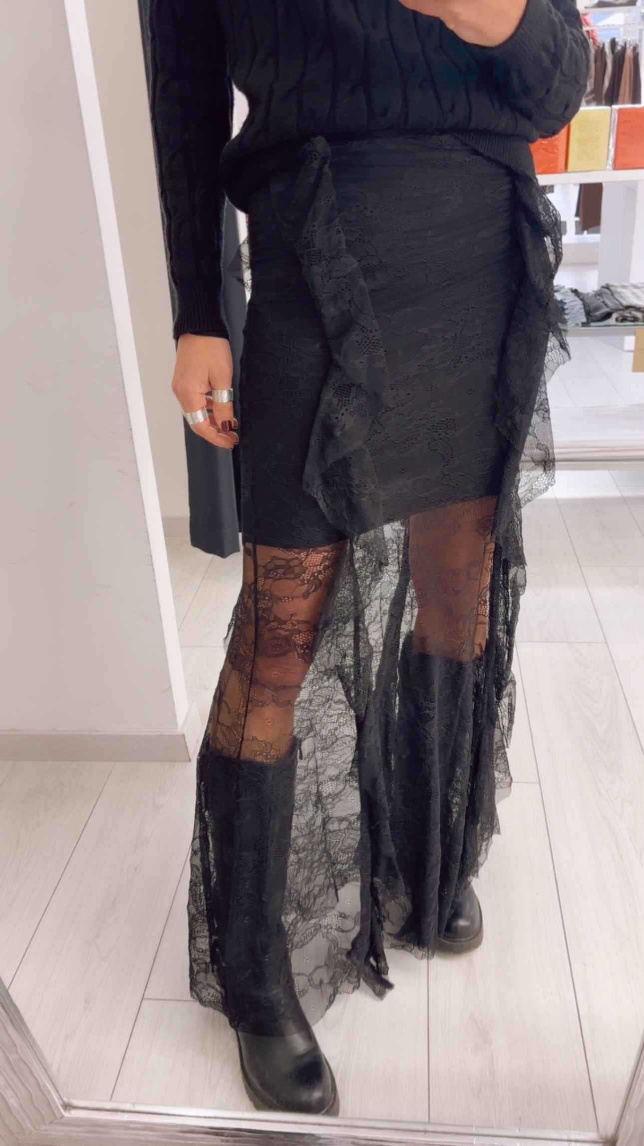 GONNA LUNGA IN PIZZO