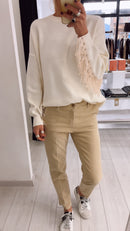 CHINO SLIM IN VELLUTO