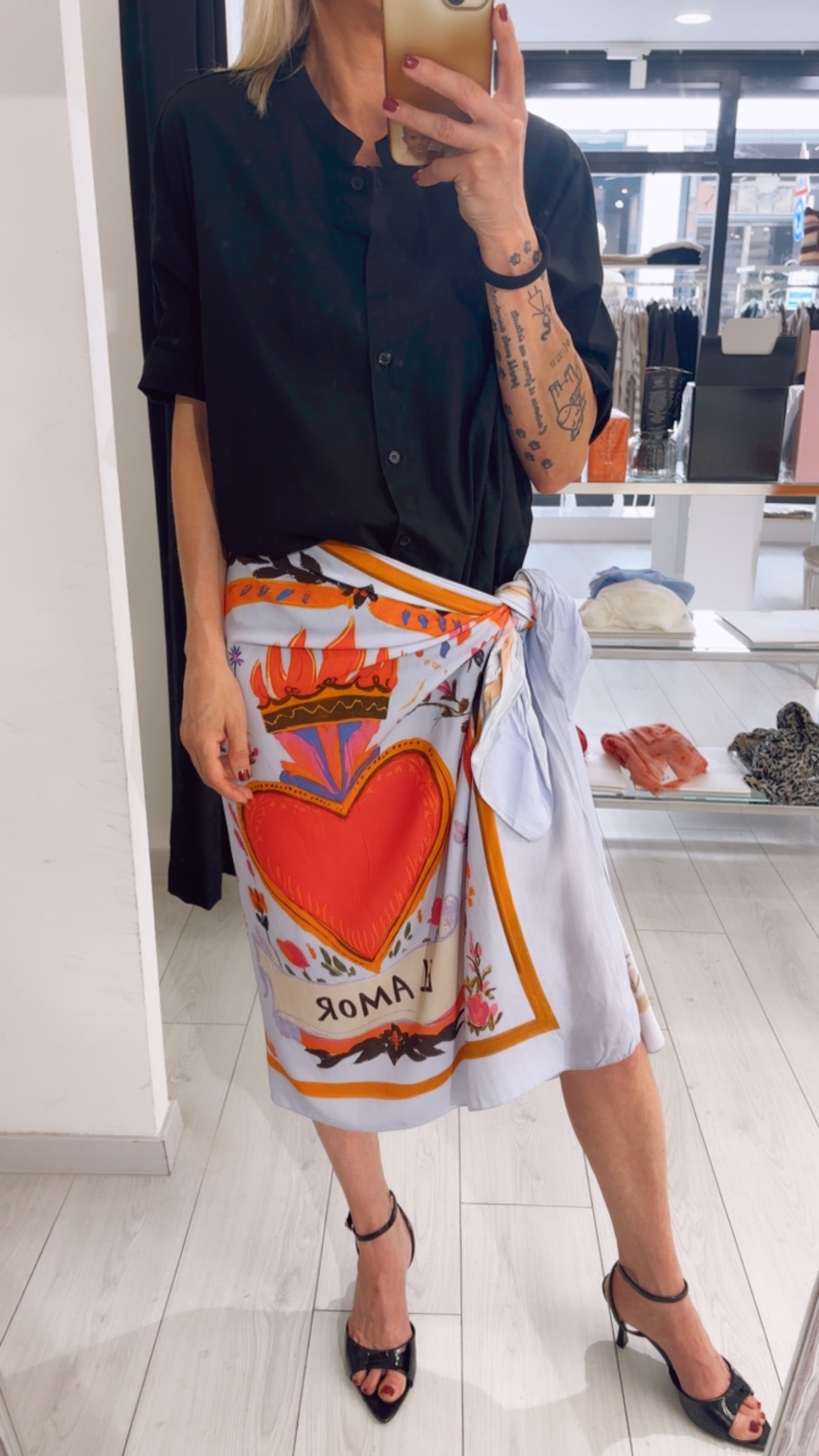 CAMICIA COREANA IN COTONE
