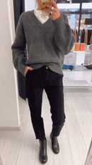 CHINO SLIM IN VELLUTO