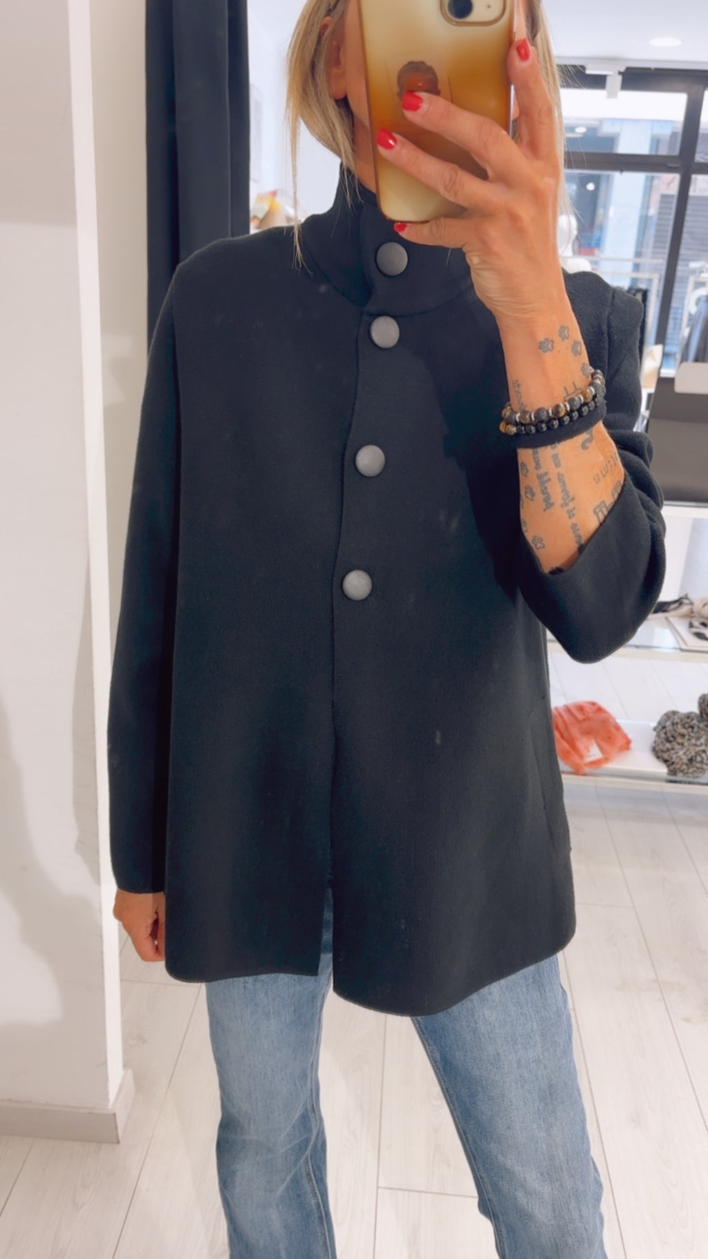 GIACCA IN MAGLIA LUPETTO