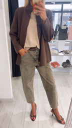 PANTALONE EFFETTO MARMO