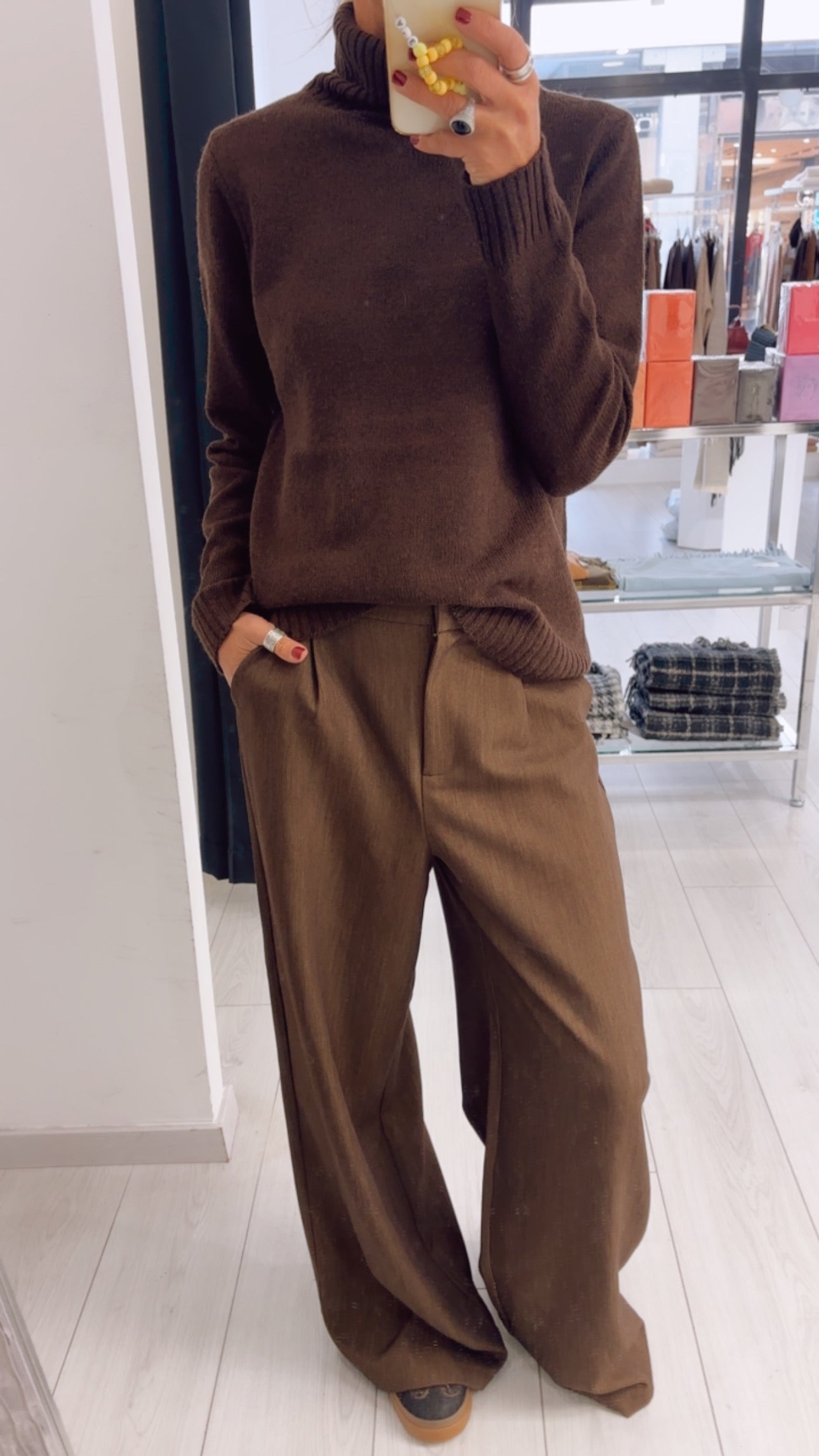 PANTALONE LARGO TERRY