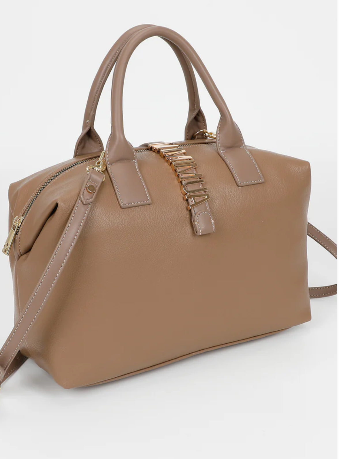 BORSA BAULETTO CON LETTERE