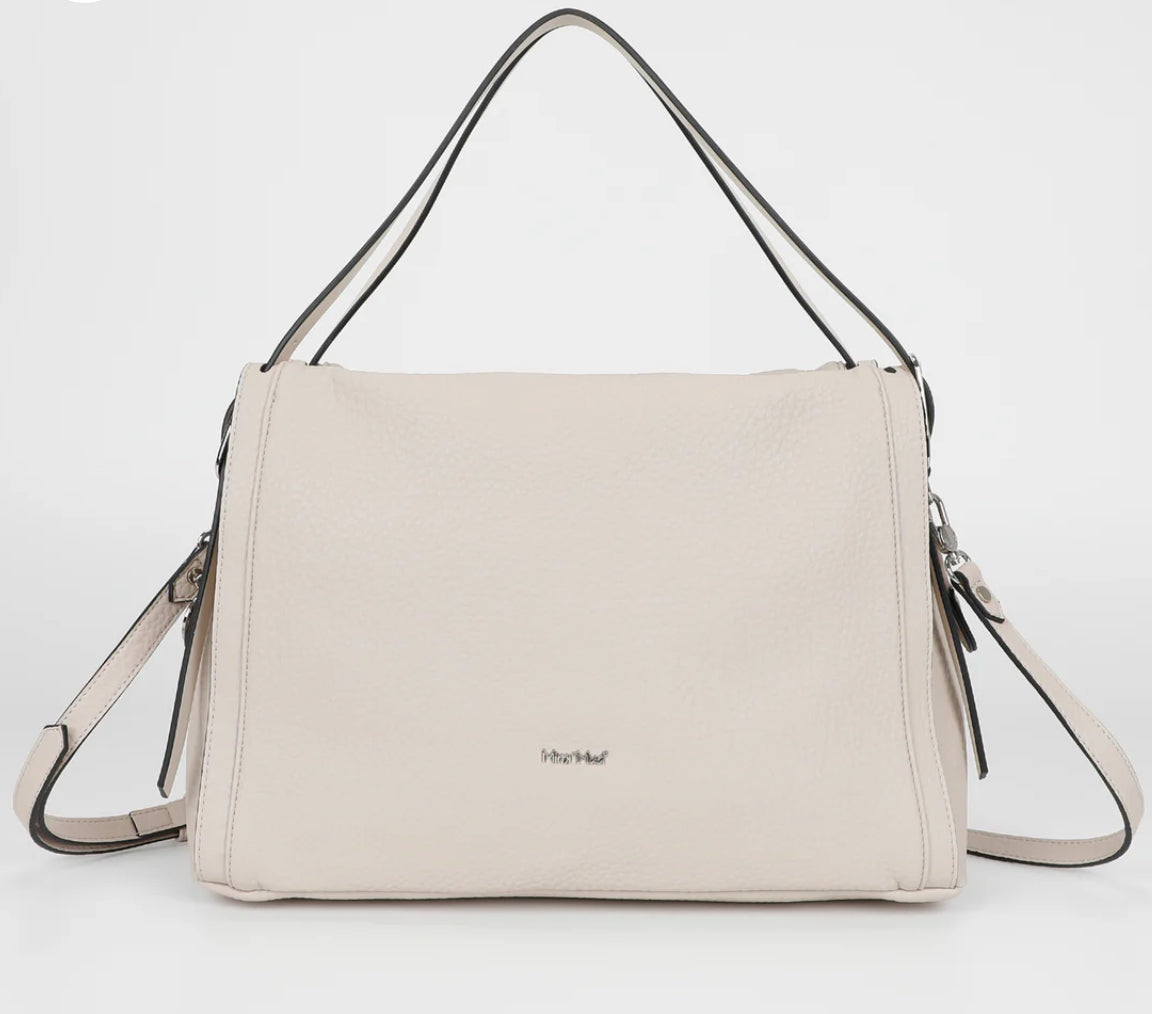 BORSA A SPALLA CON DOPPIO MANICO