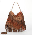 BORSA A SACCA CON FRANGE