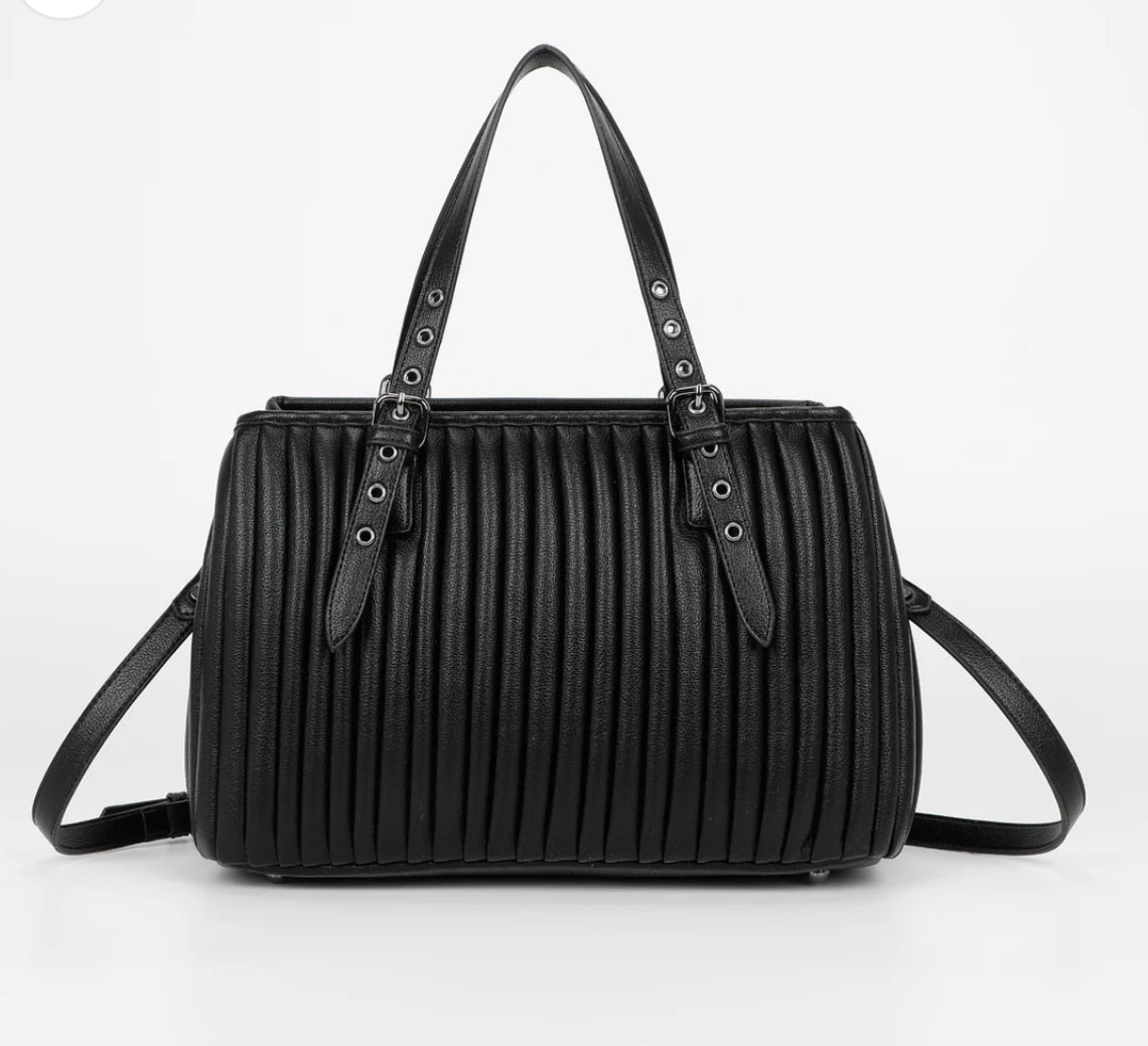 BORSA SHOPPING PLISSETTATA