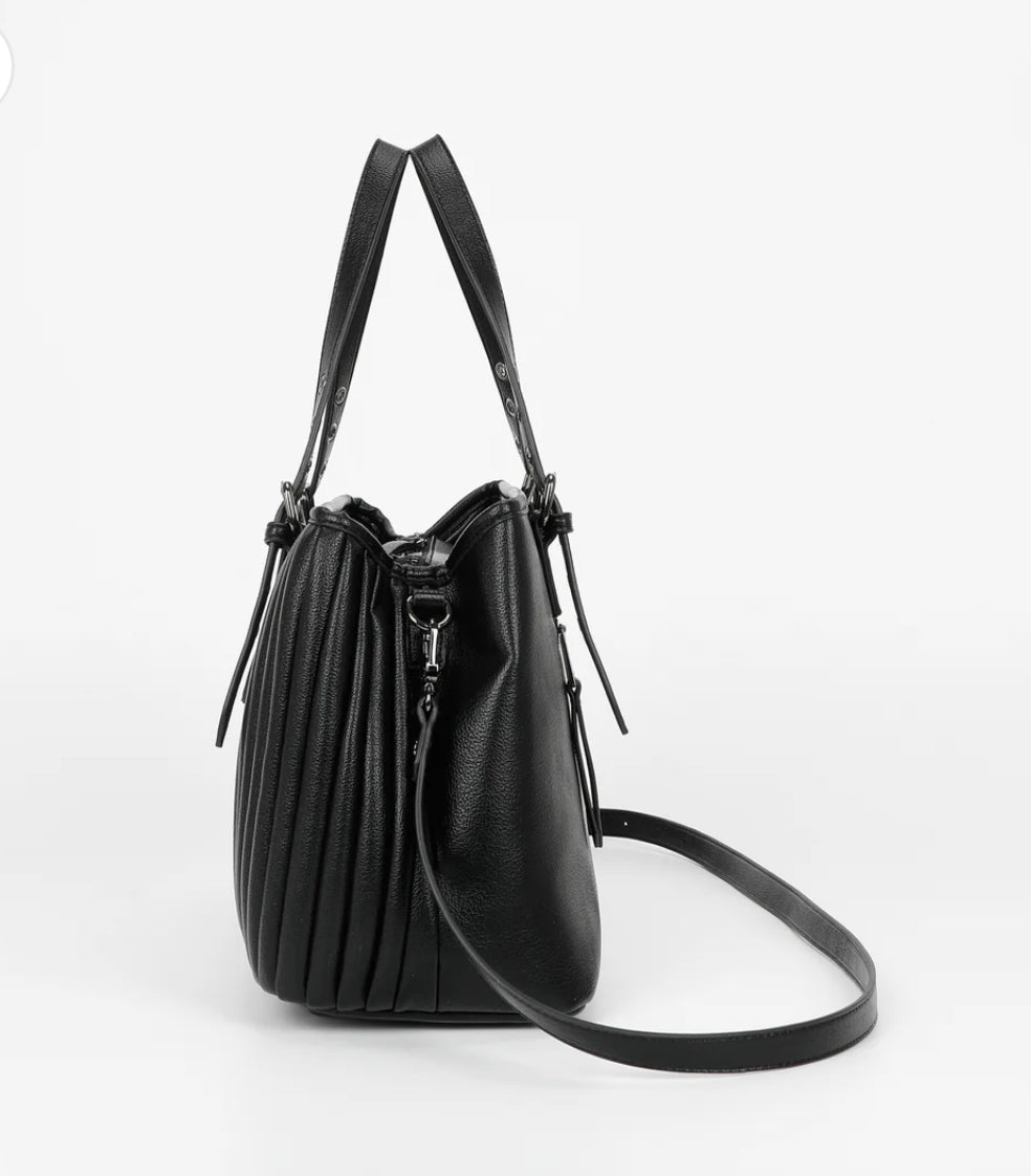 BORSA SHOPPING PLISSETTATA
