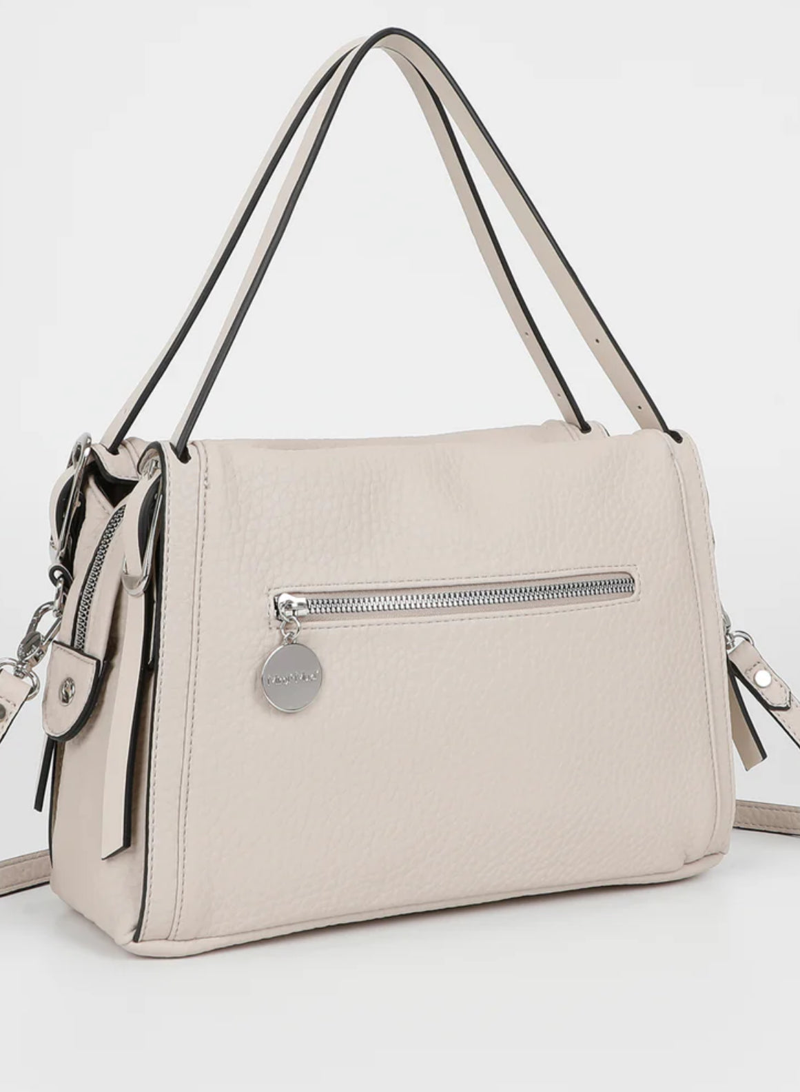 BORSA A MANO CON DOPPIO MANICO E CINTURINO