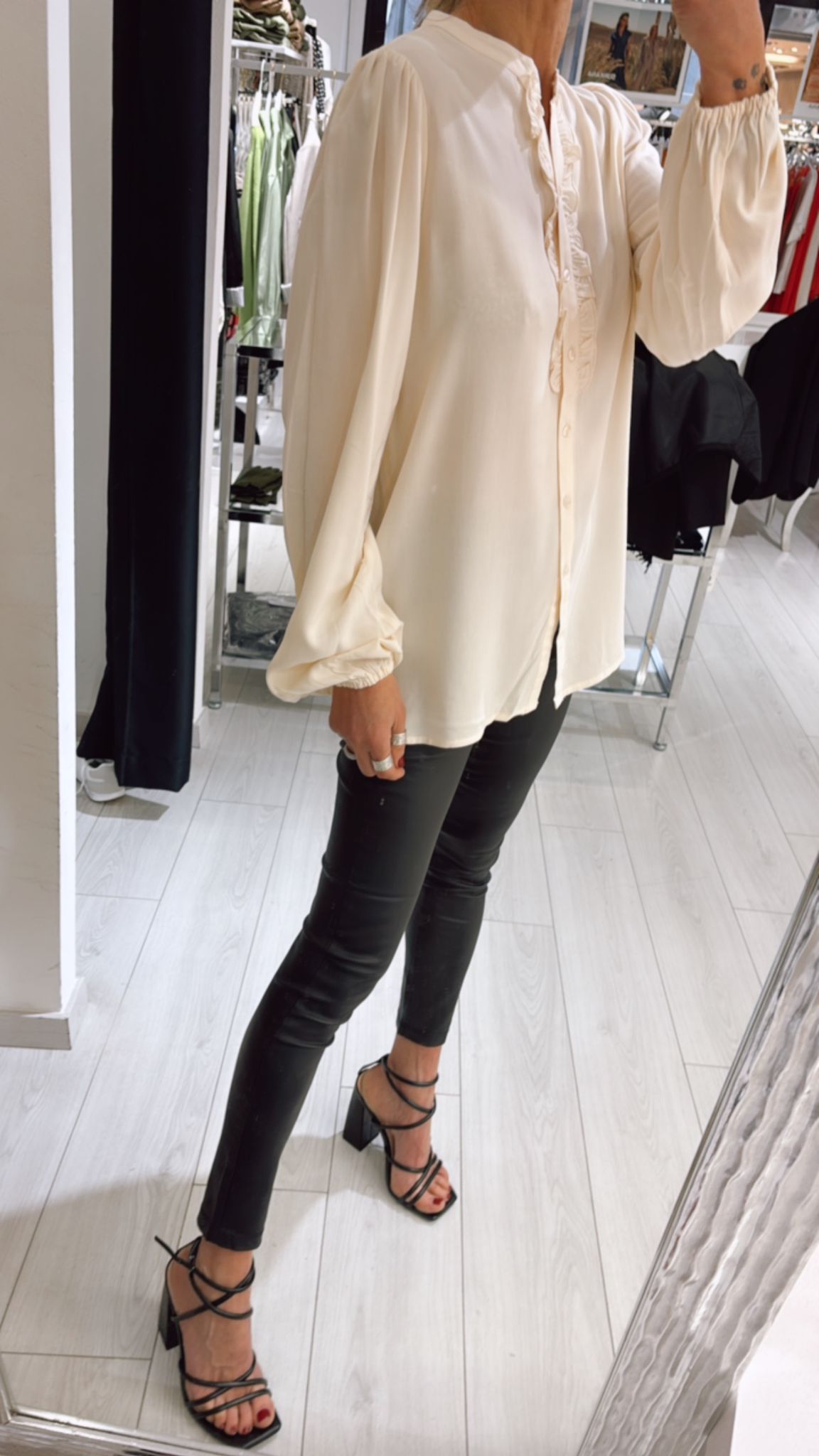 Leggins ecopelle